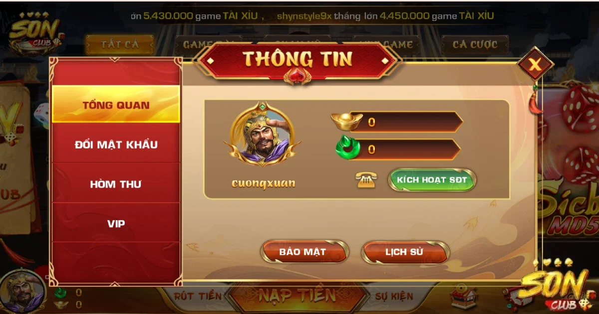 Cách thức đăng nhập SONCLUB dễ dàng và nhanh chóng nhất 1 Link đăng nhập SONCLUB chính thức